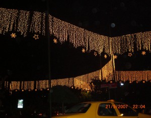 Cadde Işık Süsleme