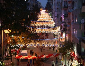 Cadde Işık Süsleme