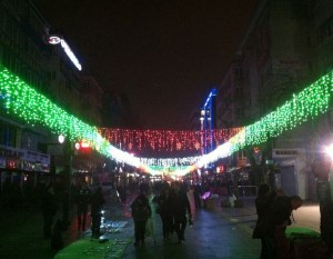 Cadde Işık Süsleme