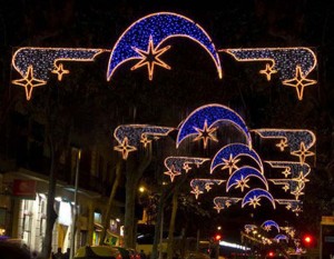 Cadde Işık Süsleme