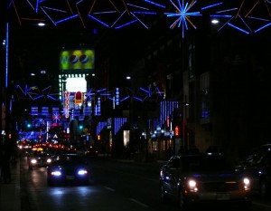 Cadde Işık Süsleme