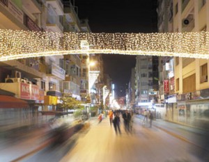 Cadde Işık Süsleme