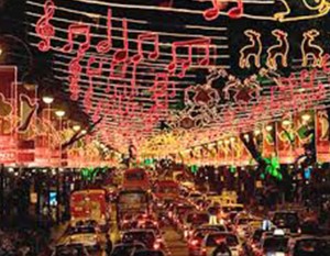 Cadde Işık Süsleme